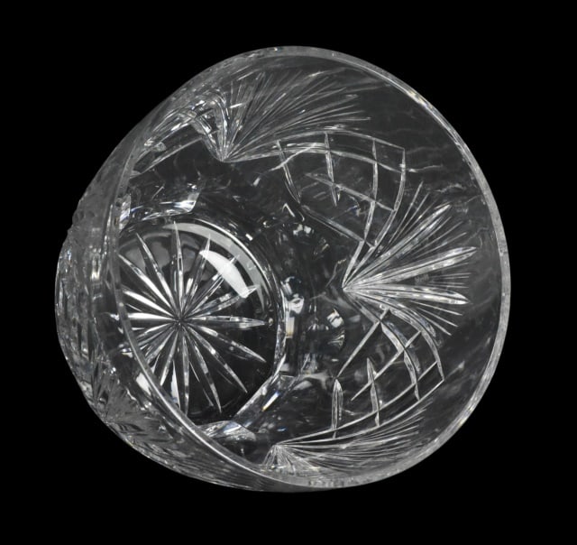 Gorham Crystal Pineapple Pattern Decorative Bowl - 5