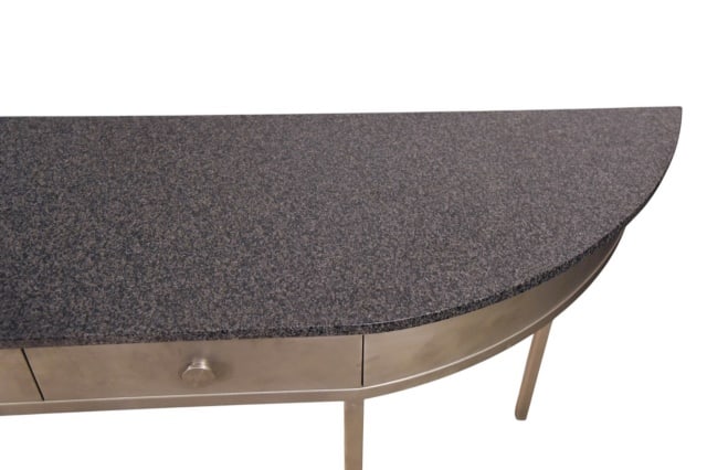 Michael Heltzer Three Drawer Granite Top Console - 2