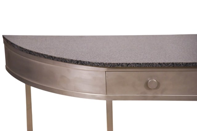 Michael Heltzer Three Drawer Granite Top Console - 6