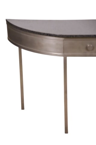 Michael Heltzer Three Drawer Granite Top Console - 7