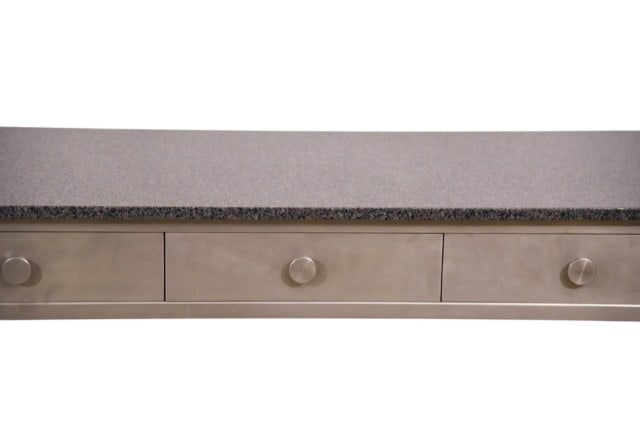 Michael Heltzer Three Drawer Granite Top Console - 8