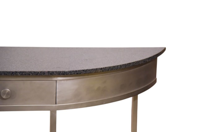 Michael Heltzer Three Drawer Granite Top Console - 9