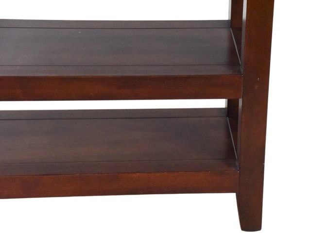 Mission Style Solid 3 Tier Console Table - 3