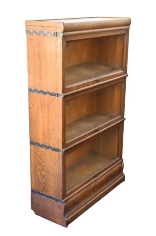 Macey Three Stack Barrister Bookcase - 3