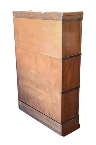 Macey Three Stack Barrister Bookcase - 5