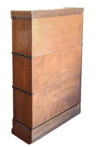 Macey Three Stack Barrister Bookcase - 6