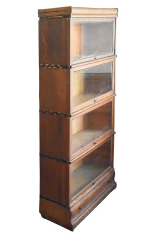 Macey Four Stack Barrister Bookcase - 2