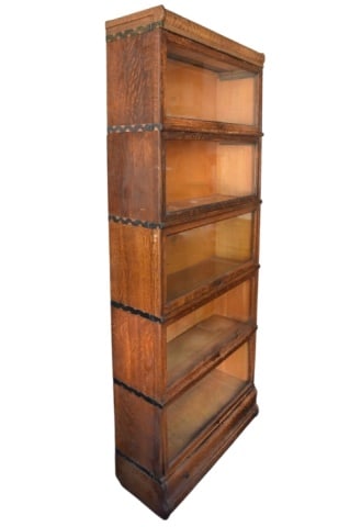 Macey Five Stack Barrister Bookcase - 2