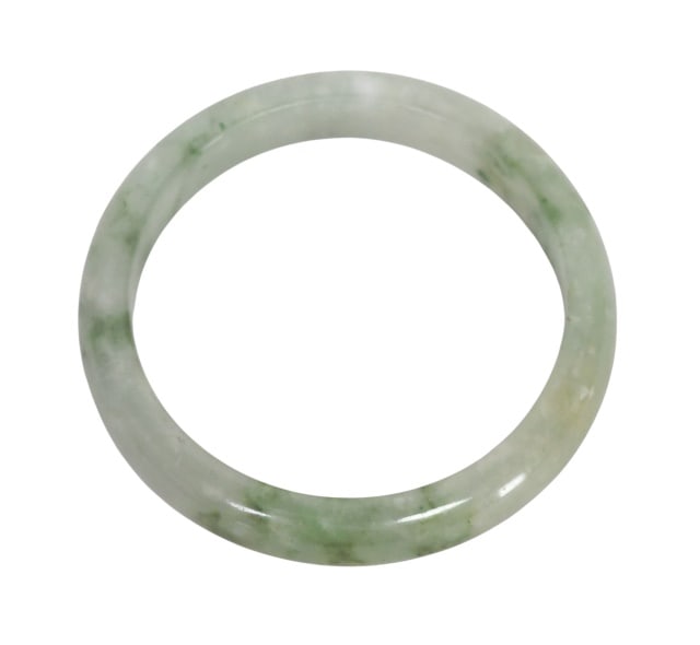 Natural Green jadeite Jade Bangle - 2