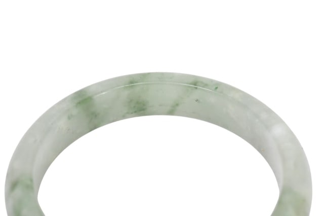 Natural Green jadeite Jade Bangle - 3