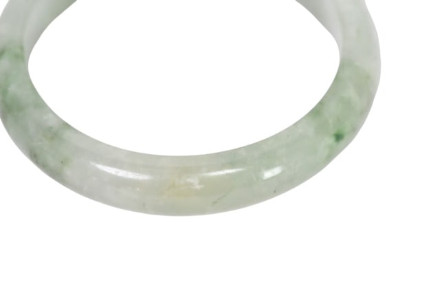 Natural Green jadeite Jade Bangle - 4