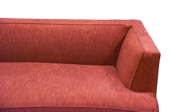 Track Arm Modern Sleeper Sofa w Tailored Backrest - 3