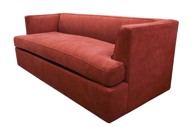 Track Arm Modern Sleeper Sofa w Tailored Backrest - 5
