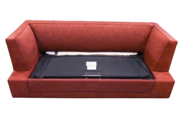 Track Arm Modern Sleeper Sofa w Tailored Backrest - 6