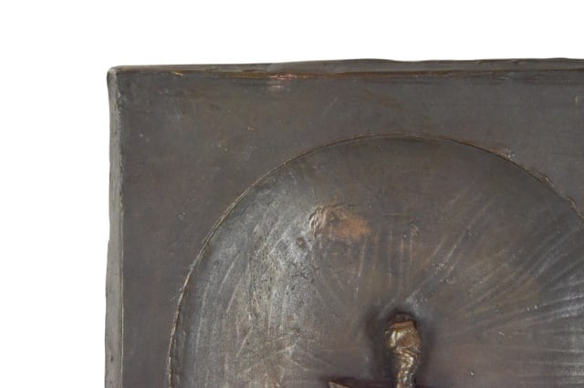 Thomas McAnulty Bronze Wall Sculpture Dated 1991 - 7