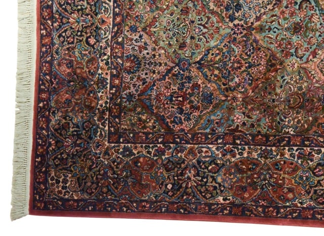 Karastan Multicolor Panel Kirman Wool Rug - 2