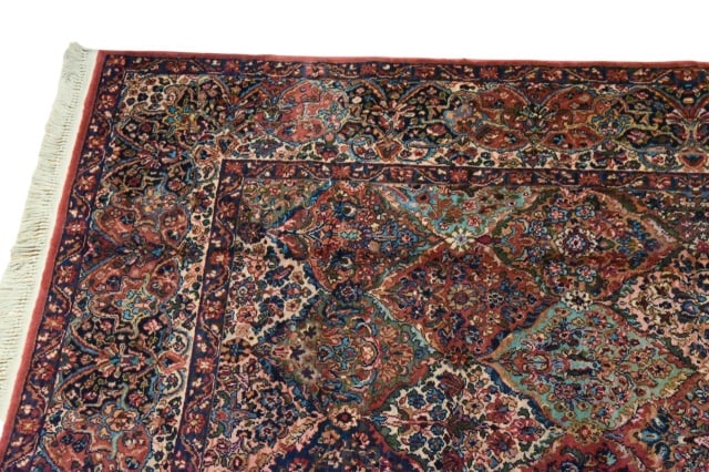 Karastan Multicolor Panel Kirman Wool Rug - 3