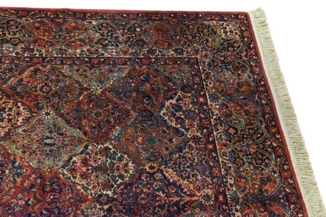 Karastan Multicolor Panel Kirman Wool Rug - 4