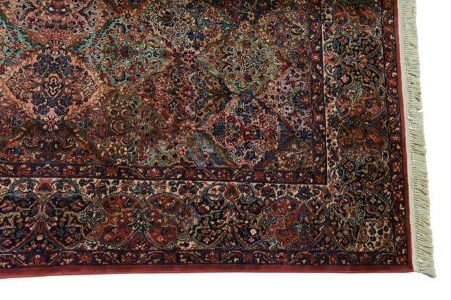 Karastan Multicolor Panel Kirman Wool Rug - 5