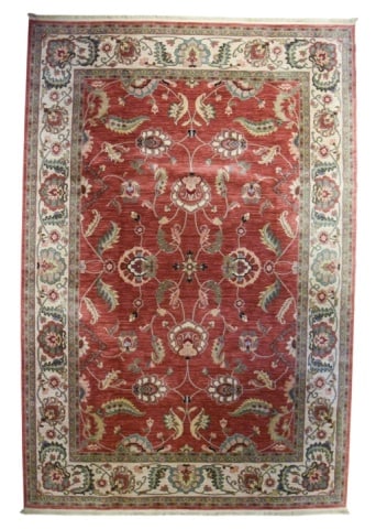 Karastan Ashara Red Agra Wool Rug (1 of 7)