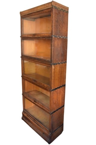 Macey Five Stack Barrister Bookcase - 3