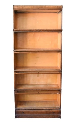 Macey Five Stack Barrister Bookcase - 5
