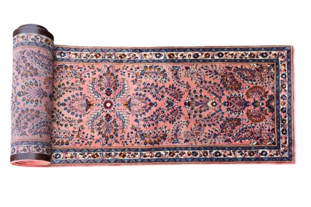Vintage Persian Sarouk Hand Knotted Runner (1 of 11)