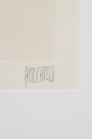 Al Hirschfeld John Wayne Etching Dated 1982 - 5