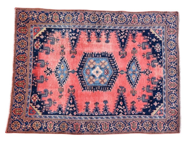 Vintage Persian Hand Knotted Rug (1 of 7)