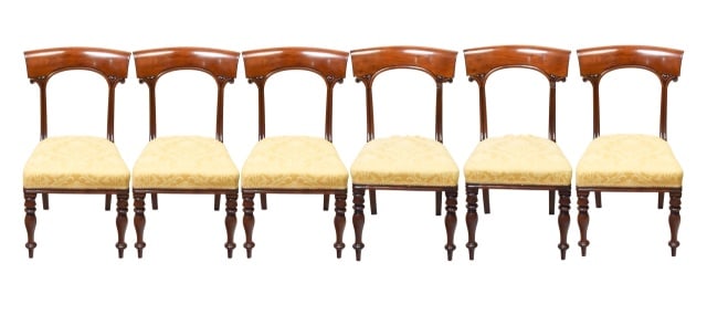19th Century William IV Mahogany Dining Chairs (1 of 16)