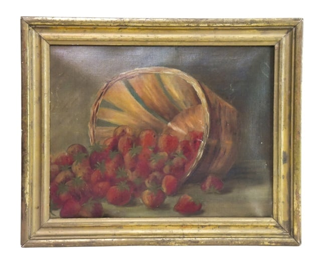 American Folk Art Still Life Oil Painting (1 of 7)
