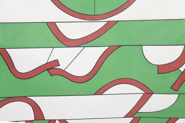 Howard Smith Abstract Geometric Screen Print - 3