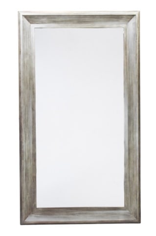Mid Century Modern Beveled Floor Mirror: Mid Century Modern Beveled Floor MirrorMeasures 84 inches x 48 inches x 3.5 inches