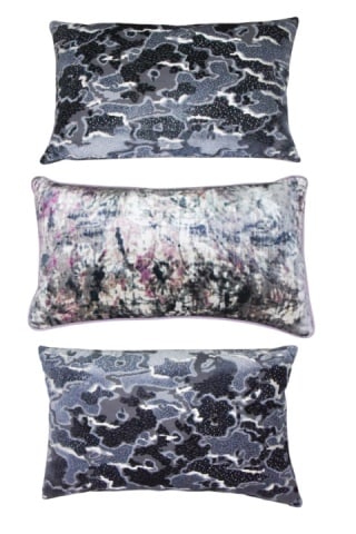3 Decorative Rectangular Abstract Throw Pillows (1 of 5)