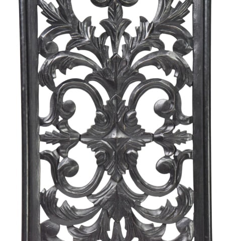 French Scroll Work Hand Carved Wall Panel - 3