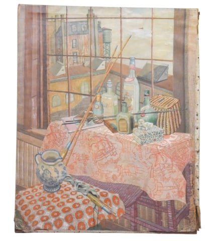 Stewart Sinclair MacDermott Studio Window Painting (1 of 15)