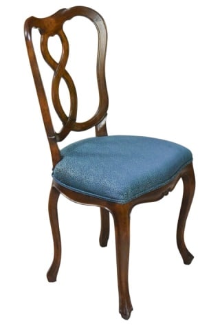 6 Venetian Style Infinity Loop Backrest Chairs - 10