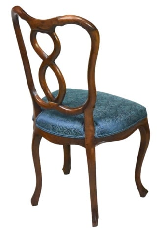 6 Venetian Style Infinity Loop Backrest Chairs - 11