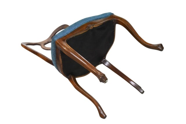 6 Venetian Style Infinity Loop Backrest Chairs - 12