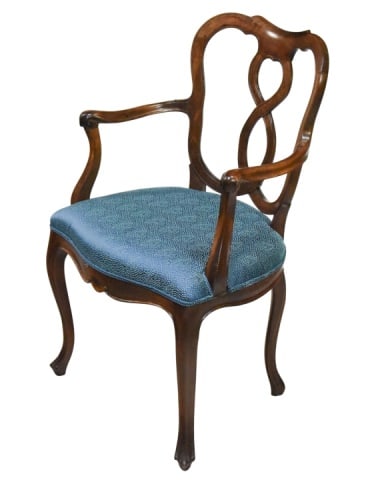 6 Venetian Style Infinity Loop Backrest Chairs - 4