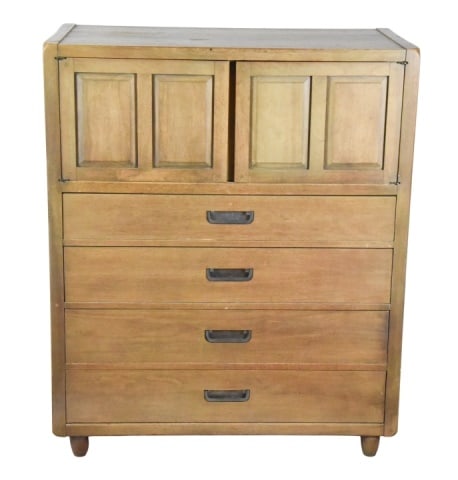 American of Martinsville Tall Dresser: American of Martinsville Tall Dresser.Needs refurbishing. Sold as is.Measures 46 inches x 38 inches x 20 inches.