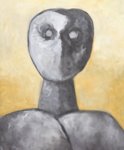 Bahman Mohasses Oil Painting on Canvas: Bahman Mohasses Oil Painting on Canvas.Any condition statement is given as a courtesy to a client, is only an opinion and should not be treated as statement of fact. All sales are final. SOLD AS IS.