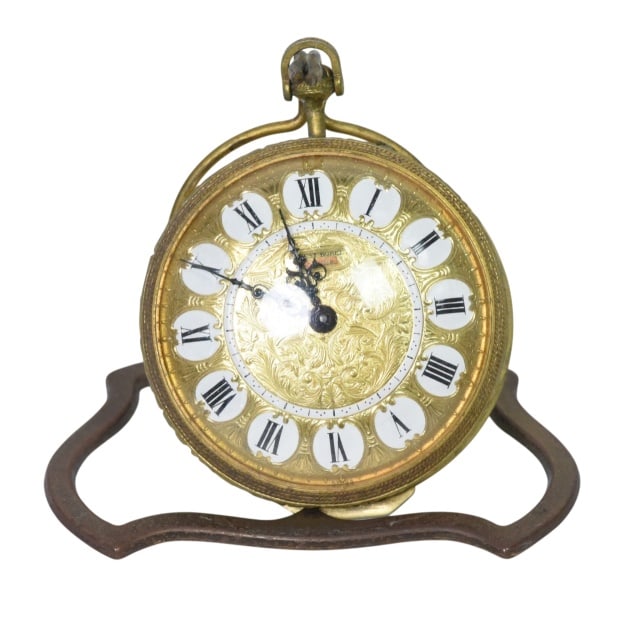 Ernest Borel & Co Versailles 8 Day 15 Jewels Clock (1 of 10)