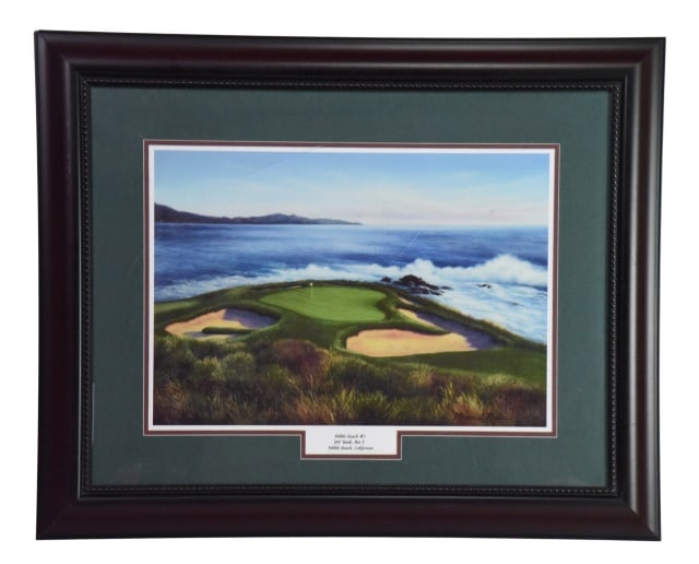 Marci L Rule "Pebble Beach 7-II" Framed Print (1 of 9)