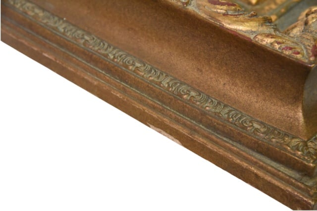 Baroque Style Acanthus Leaf Relief Pattern Frame - 7