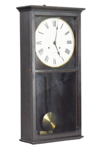 Antique Seth Thomas Regulator Wall Clock - 2