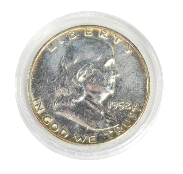 United Stated of America Franklin Half Dollar 1952 (1 of 7)