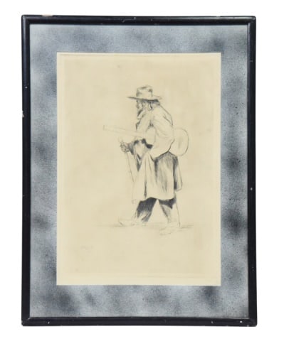 Willibald Wolf Rudinoff Untitled Etching (1 of 9)