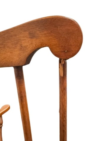 Pair Conant Ball Maple Windsor Armchairs - 5