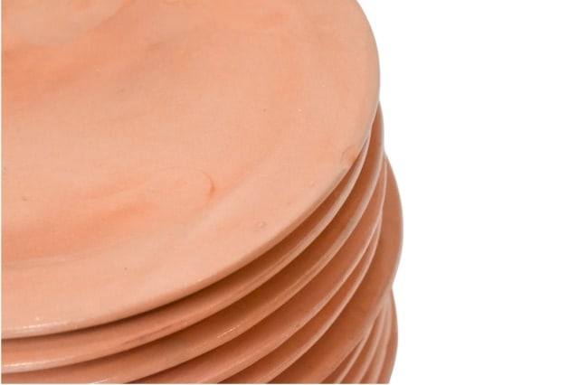 Signed Glazed Terracotta Dinnerware Set - 14